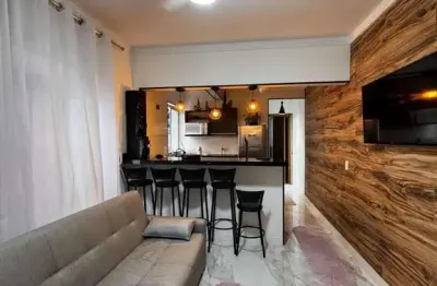 Apartamento guilhermina praia grande 1 dormitório segundo andar de escada