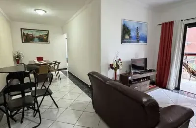 Apartamento semimobiliado 3 dormitórios 1 suíte guilhermina praia grande