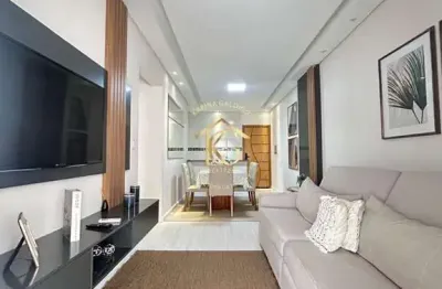 Apartamento mobiliado de 2 quartos bairro aviação praia grande - são paulo