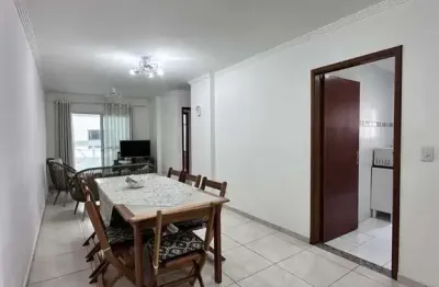 Apartamento semimobiliado à venda com 2 quartos guilhermina - praia grande