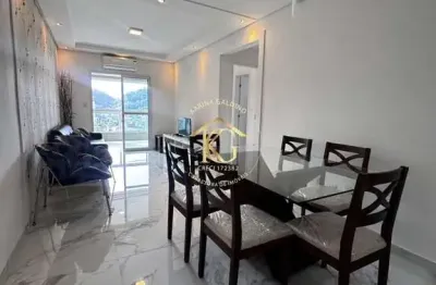Apartamento mobiliado de 2 quartos no canto do forte, praia grande - sp