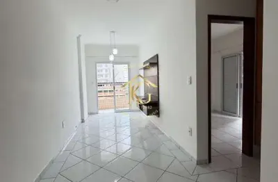 Apartamento guilhermina praia grande 1 dormitório sendo suíte 2 banheiros