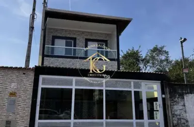 Casa de condomínio nova com 2 dormitórios – sítio do campo, praia grande/sp