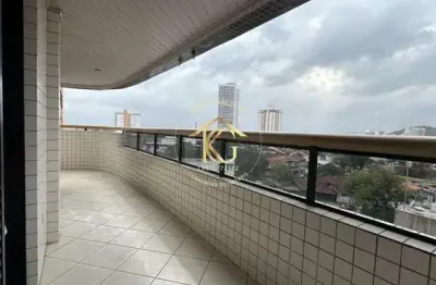 Apto 2 suítes guilhermina: semimobiliado, varanda gourmet, lazer, 500m praia!