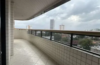 Apto 2 suítes guilhermina: semimobiliado, varanda gourmet, lazer, 500m praia!