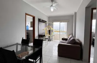Apartamento semimobiliado de 1 quarto em tupi, praia grande, são paulo