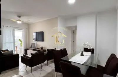Apartamento aviação praia grande 2 dormitórios 1 suíte vista mar