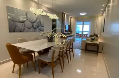 Apartamento mobiliado de 2 quartos no bairro canto do forte, praia grande.