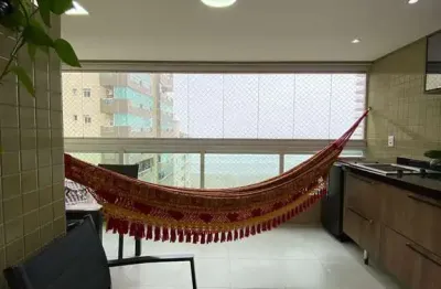 Apartamento mobiliado de 2 quartos no bairro canto do forte, praia grande.