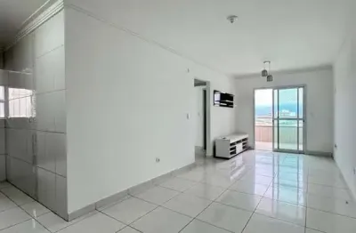 Apartamento semimobiliado com 2 quartos no boqueirão - praia grande