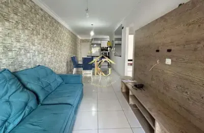 Apartamento mobiliado à venda com sacada gourmet e 3 quartos no boqueirão