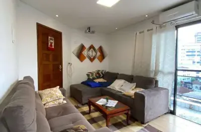Apartamento semimobiliado 1 quarto guilhermina - praia grande
