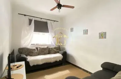 Apartamento semimobiliado à venda no bairro canto do forte, praia grande/sp