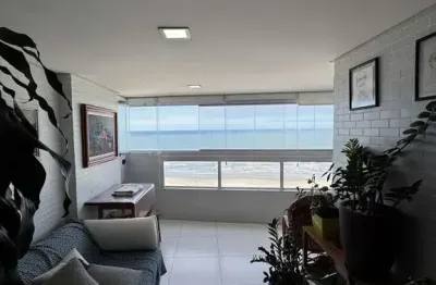 Apartamento aviação praia grande 2 dormitórios 2 suítes vista total mar