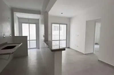 Apartamento Guilhermina Praia Grande 2 dormitórios 1 suíte vista mar pé na areia