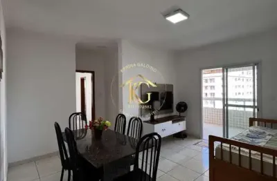 Apartamento aviação praia grande 2 dormitórios 2 suítes 3 banheiros lindo