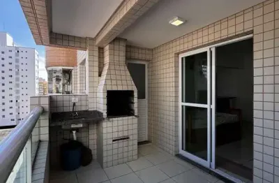 Apartamento aviação praia grande 2 dormitórios 2 suítes 3 banheiros lindo