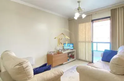 Apartamento Mobiliado de 1 Quarto em Guilhermina, Praia Grande, São Paulo.
