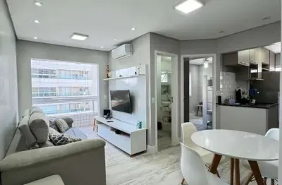 Apartamento mobiliado 2 quartos no canto do forte, praia grande - sp