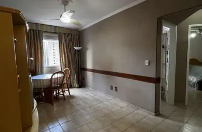 Apartamento boqueirão praia grande 1 dormitório vista mar pé na areia