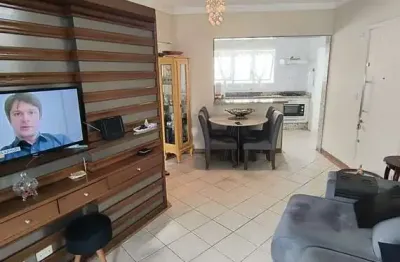 Apartamento mobiliado de 2 quartos e 1 suíte no canto do forte, praia grande