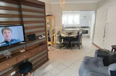 Apartamento mobiliado de 2 quartos e 1 suíte no canto do forte, praia grande