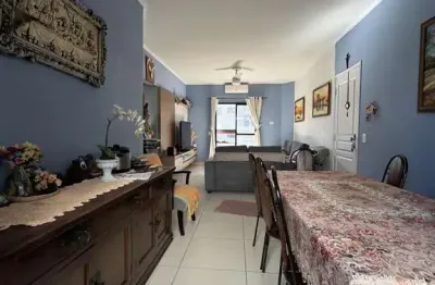 Apartamento guilhermina praia grande 3 dormitórios 1 suíte modesta vista mar