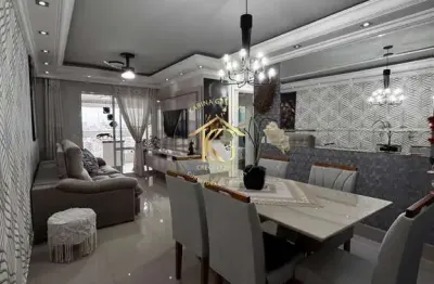 Apartamento boqueirão praia grande 2 dormitórios 2 suítes vista mar