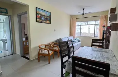 1 dormitório semi-mobiliado no canto do forte/praia grande