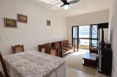 Apartamento mobiliado 2 quartos à venda no canto do forte, praia grande, sp!