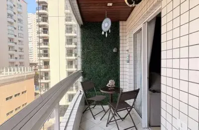 Apartamento semimobiliado 1 dormitório canto do forte praia grande