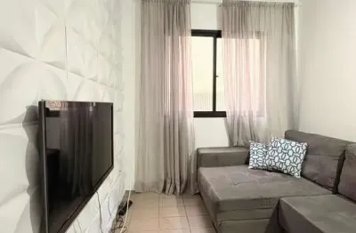 Apartamento mobiliado com 2 quartos e suíte em guilhermina, praia grande - sp