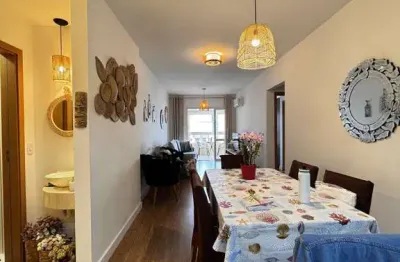Apartamento aviação praia grande 2 dormitórios 2 suítes vista mar