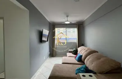 Apartamento semimobiliado de 1 quarto no bairro canto do forte, praia grande