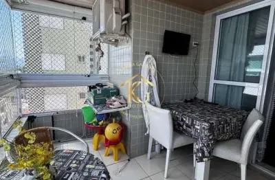 Apartamento 2 dormitórios sendo 1 suíte- aviação praia grande