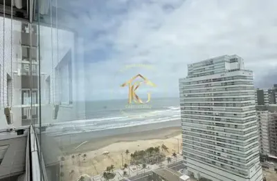 3 dormitórios com vista definitiva para o mar no canto do forte