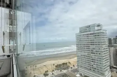 3 dormitórios com vista definitiva para o mar no canto do forte