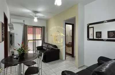 Apartamento guilhermina praia grande 1 dormitório prédio com lazer elevador