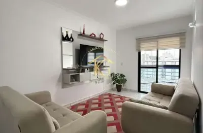 Apartamento Semimobiliado de 2 Quartos no Bairro Canto do Forte, Praia Grande.