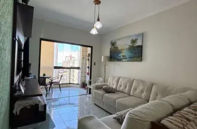 Apartamento mobiliado| 2 dormitórios | guilhermina - praia grande
