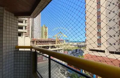 Apartamento semimobiliado 2 quartos aviação - praia grande