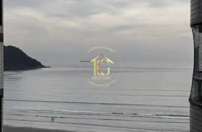 Apartamento semimobiliado 3 dormitórios vista mar sendo 2 suítes- canto do forte