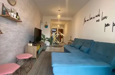 Apartamento a venda Mobiliado 2 Quartos 1 suite Aviação Praia Grande São Paulo