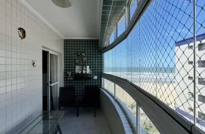 Apartamento guilhermina praia grande 2 dormitórios 1 suíte dependência com suít