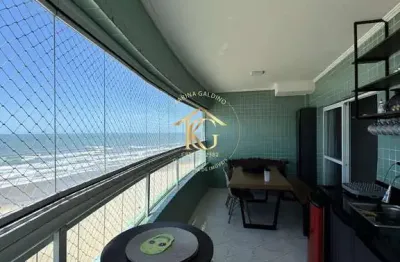 Apartamento guilhermina praia grande 3 dormitórios 1 suíte dependência com suíte