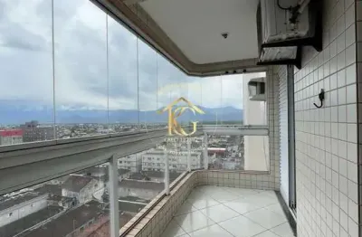 Apartamento semimobiliado de 2 quartos e 1 suíte em praia grande, são paulo**