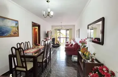 Apartamento tupi praia grande 2 dormitórios 1 suíte lado praia