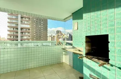 2 dormitórios sendo 1 suíte com churrasqueira no Canto do Forte