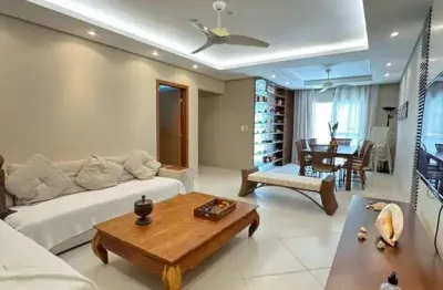 Apartamento 3 dormitórios sendo 1 suíte, vista mar- canto do forte