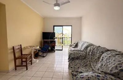 2 dormitórios c/ 1 suíte e 2 sacadas com vista mar na Tupi/Praia Grande